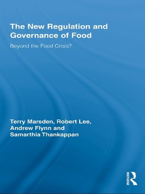 cover image of The New Regulation and Governance of Food